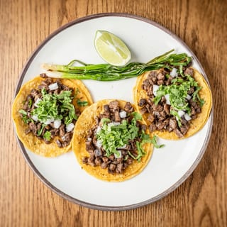 Carne Asada Taco Platter